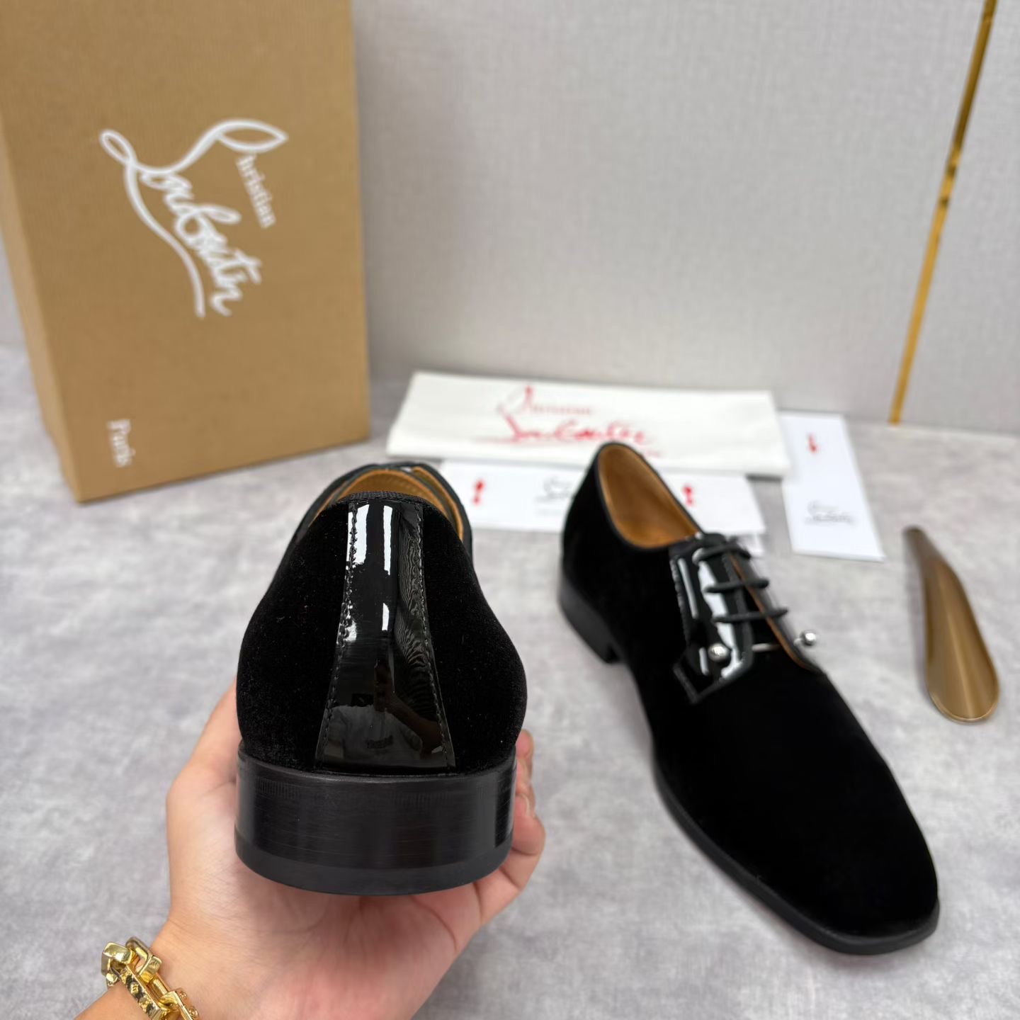 Cistian Louboutin shoe
